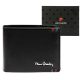 Pierre Cardin YS606 323 fekete férfi bőr pénztárca 11 x 8 x 2.8 cm 
