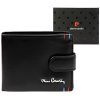 Pierre Cardin YS606 323A fekete férfi bőr pénztárca 11.5 x 8.5 x 2.8 cm 