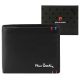 Pierre Cardin YS606 8825 fekete férfi bőr pénztárca 11 x 9 x 2.8 cm 