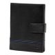 Albatross GN MW78 Z fekete férfi bőr pénztárca 10.5 x 12.5 x 2.8 cm