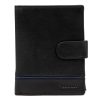 Albatross GN MW78 Z fekete férfi bőr pénztárca 10.5 x 12.5 x 2.8 cm