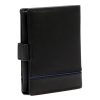 Albatross GN MW78 Z fekete férfi bőr pénztárca 10.5 x 12.5 x 2.8 cm