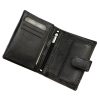 Albatross GN MW78 Z fekete férfi bőr pénztárca 10.5 x 12.5 x 2.8 cm