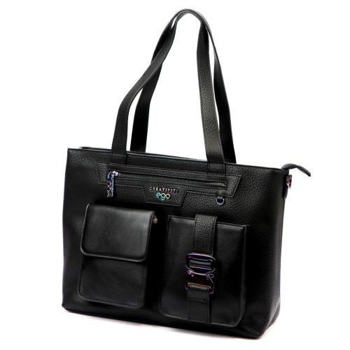 EGO ECR0019CR 210124JZ fekete női válltáska 39 x 29 x 17 cm 