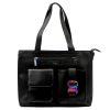EGO ECR0019CR 210124JZ fekete női válltáska 39 x 29 x 17 cm 