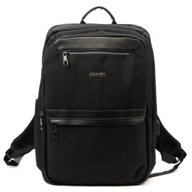   B.Cavalli BC1326 fekete hátizsák, laptoptáska 30 x 44 x 13 cm