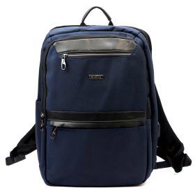   B.Cavalli BC1326 sötétkék hátizsák, laptoptáska 30 x 44 x 13 cm