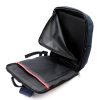 B.Cavalli BC1326 sötétkék hátizsák, laptoptáska 30 x 44 x 13 cm