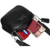 Peterson PTN TOR-ALE-6 fekete női oldaltáska, crossbody 20 x 15 x 8 cm