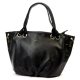 LOCCA SLC01 fekete női shopper táska 50 x 30 x 20 cm