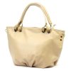 LOCCA SLC01 bézs női shopper táska 50 x 30 x 20 cm 