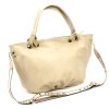 LOCCA SLC01 bézs női shopper táska 50 x 30 x 20 cm 