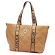 LOCCA SLC03 drapp női shopper táska 47 x 29 x 11 cm