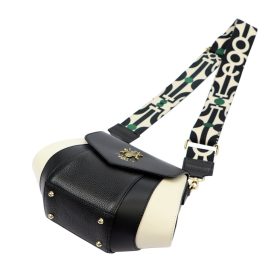   EGO ES0270IN 080225WL fekete-bézs női bőr kézitáska 21 x 18 x 10 cm