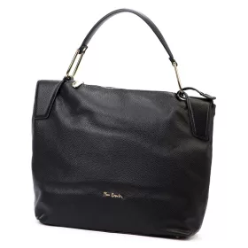   Pierre Cardin 55092 FRZ fekete női bőr válltáska 36 x 33 x 12 cm