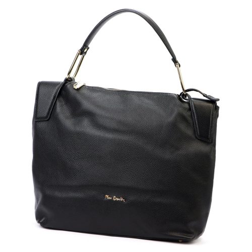 Pierre Cardin 55092 FRZ fekete női bőr válltáska 36 x 33 x 12 cm