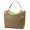 Pierre Cardin 55092 FRZ drapp női bőr válltáska 36 x 33 x 12 cm