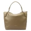 Pierre Cardin 55092 FRZ drapp női bőr válltáska 36 x 33 x 12 cm