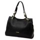 Pierre Cardin 55097 FRZ fekete női bőr válltáska 38 x 27 x 12 cm 