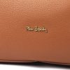 Pierre Cardin 55097 FRZ mogyoróbarna női bőr válltáska 38 x 27 x 12 cm