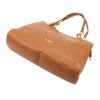 Pierre Cardin 55097 FRZ mogyoróbarna női bőr válltáska 38 x 27 x 12 cm