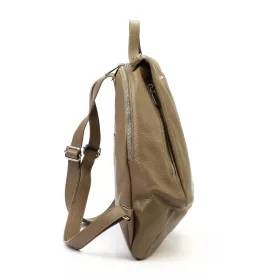   Pierre Cardin FRZ 1750 taupe női bőr hátitáska 33 x 40 x 13 cm