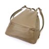 Pierre Cardin FRZ 1750 taupe női bőr hátitáska 33 x 40 x 13 cm