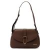 Pierre Cardin GN28 6629 barna női válltáska 34 x 23 x 9 cm 