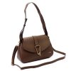 Pierre Cardin GN28 6629 barna női válltáska 34 x 23 x 9 cm 