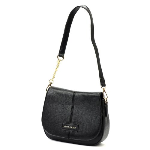 Pierre Cardin GN25 6613 fekete női válltáska 21.5 x 18 x 9 cm