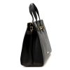 Pierre Cardin 1926 FRZ fekete női bőr kézitáska, válltáska 37.5 x 25 x 13 cm
