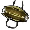 Pierre Cardin 1926 FRZ fekete női bőr kézitáska, válltáska 37.5 x 25 x 13 cm