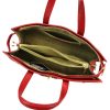 Pierre Cardin 1926 FRZ piros női bőr kézitáska, válltáska 37.5 x 25 x 13 cm