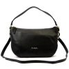 Pierre Cardin 55094 FRZ fekete női bőr válltáska 33 x 22 x 9 cm