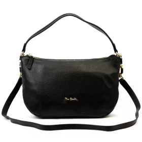   Pierre Cardin 55094 FRZ fekete női bőr válltáska 33 x 22 x 9 cm