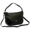Pierre Cardin 55094 FRZ fekete női bőr válltáska 33 x 22 x 9 cm