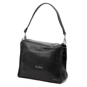   Pierre Cardin 55089 FRZ fekete női bőr válltáska 25 x 20 x 13 cm