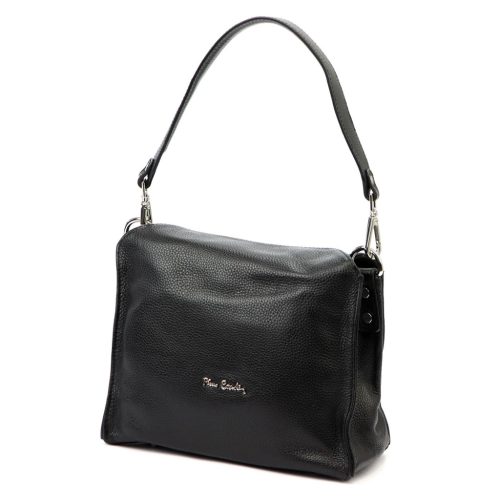 Pierre Cardin 55089 FRZ fekete női bőr válltáska 25 x 20 x 13 cm 