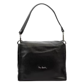   Pierre Cardin 55089 FRZ fekete női bőr válltáska 25 x 20 x 13 cm