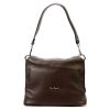 Pierre Cardin 55089 FRZ barna női bőr válltáska 25 x 20 x 13 cm 