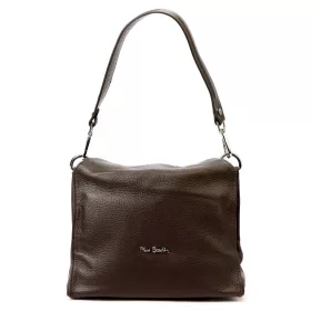   Pierre Cardin 55089 FRZ barna női bőr válltáska 25 x 20 x 13 cm