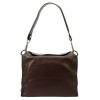 Pierre Cardin 55089 FRZ barna női bőr válltáska 25 x 20 x 13 cm 