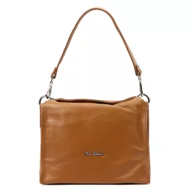   Pierre Cardin 55089 FRZ konyak női bőr válltáska 25 x 20 x 13 cm