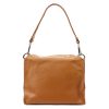 Pierre Cardin 55089 FRZ konyak női bőr válltáska 25 x 20 x 13 cm 