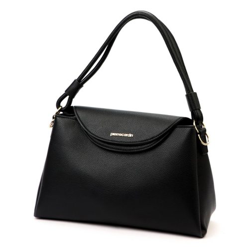 Pierre Cardin GN36 90361 fekete női kézitáska, vállpánttal 34 x 22 x 15 cm