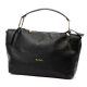 Pierre Cardin 55091 FRZ fekete női bőr kézitáska, vállpánttal 40 x 25 x 14 cm