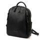 Pierre Cardin 1858 FRZ fekete női bőr hátizsák 26 x 30 x 11 cm 