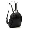 Pierre Cardin 1858 FRZ fekete női bőr hátizsák 26 x 30 x 11 cm 
