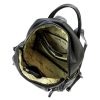 Pierre Cardin 1858 FRZ fekete női bőr hátizsák 26 x 30 x 11 cm 