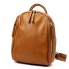 Pierre Cardin 1858 FRZ konyak női bőr hátizsák 26 x 30 x 11 cm 